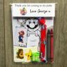 Mario party Bags, pre filled party favours, personalised.